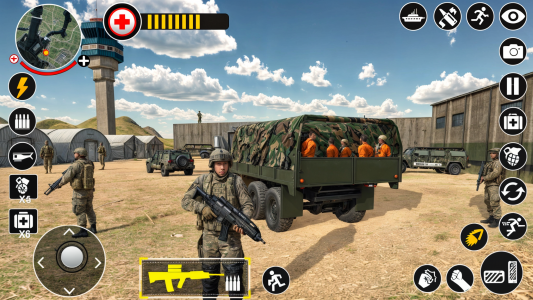 اسکرین شات بازی Army Prison Transport Ship Gam 3