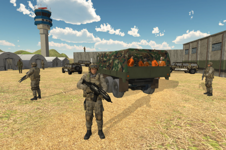 اسکرین شات بازی Army Prison Transport Ship Gam 4