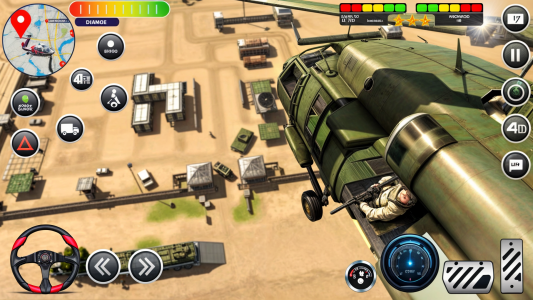 اسکرین شات بازی Army Transport Tank Ship Games 5