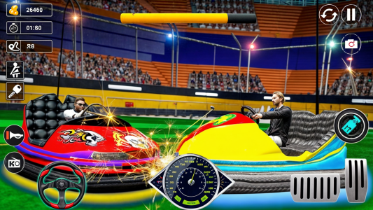 اسکرین شات 3 برنامه Bumper Cars Chase Games 3D
