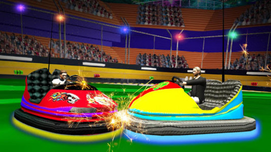 اسکرین شات برنامه Light Bumping Cars Extreme Stunts: Bumper Car Game 7