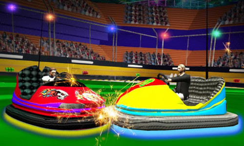 اسکرین شات برنامه Light Bumping Cars Extreme Stunts: Bumper Car Game 3