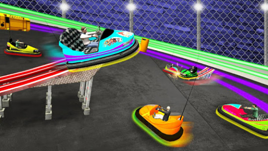 اسکرین شات برنامه Light Bumping Cars Extreme Stunts: Bumper Car Game 6