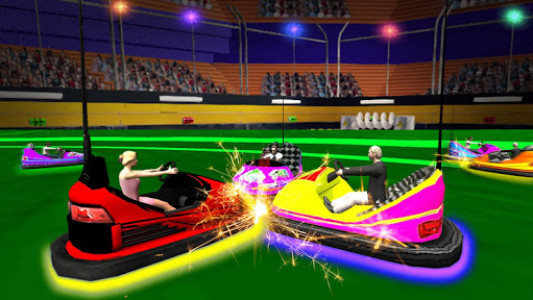 اسکرین شات برنامه Light Bumping Cars Extreme Stunts: Bumper Car Game 5