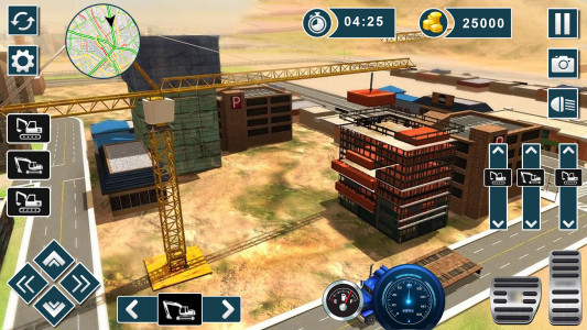 اسکرین شات 3 برنامه Excavator Truck Driving Game