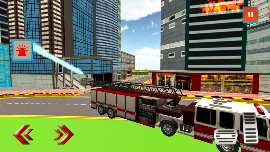 اسکرین شات بازی American Fire Truck Simulator 3