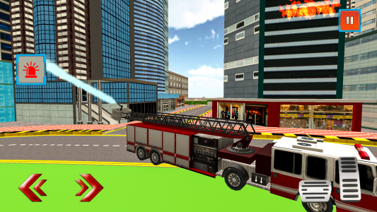 اسکرین شات 3 بازی American Fire Truck Simulator