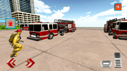 اسکرین شات 2 بازی American Fire Truck Simulator