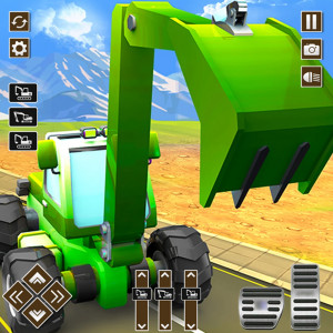 اسکرین شات بازی Construction Excavator Sim 3D 3