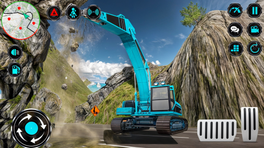 اسکرین شات بازی Heavy Excavator Rock Mining 2