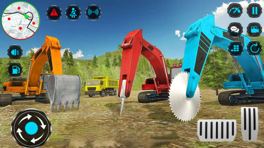اسکرین شات بازی Heavy Excavator Rock Mining 3