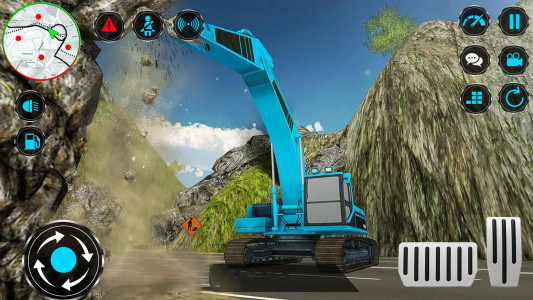 اسکرین شات بازی Heavy Excavator Rock Mining 5