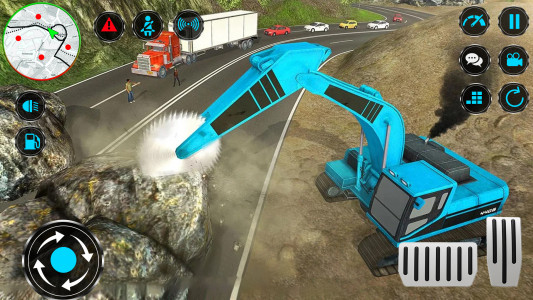 اسکرین شات بازی Heavy Excavator Rock Mining 2
