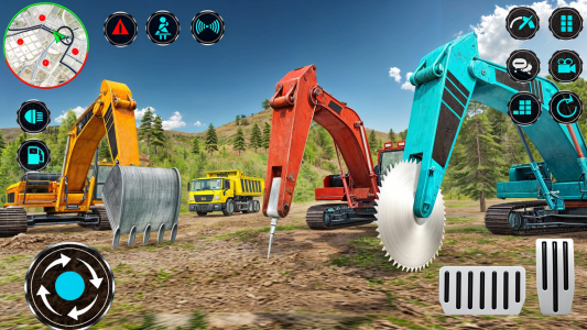 اسکرین شات بازی Heavy Excavator Rock Mining 3