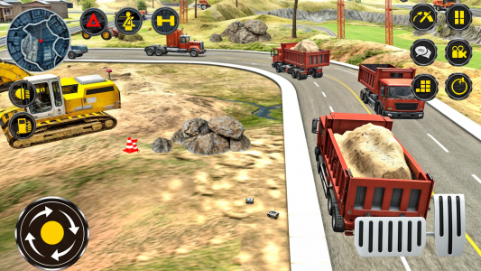 اسکرین شات بازی Heavy Excavator Simulator PRO 1