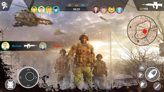 اسکرین شات بازی Army Transport Helicopter Game 5