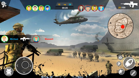 اسکرین شات 3 بازی Army Transport Helicopter Game