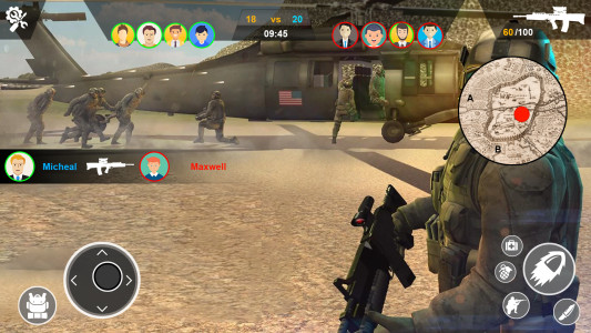 اسکرین شات 4 بازی Army Transport Helicopter Game