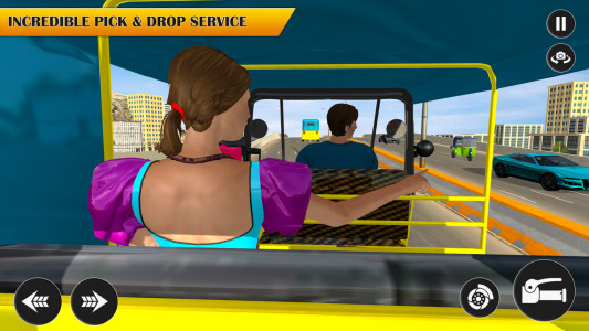 اسکرین شات بازی Tuk Tuk Rickshaw Taxi Driver 5