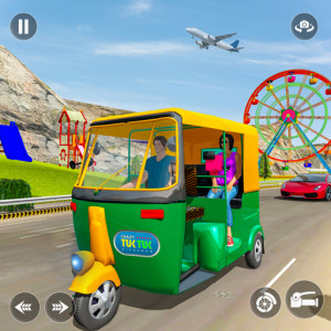 اسکرین شات بازی Tuk Tuk Rickshaw Taxi Driver 1