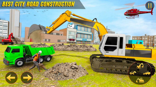 اسکرین شات بازی Mega Road Construction Machine 2