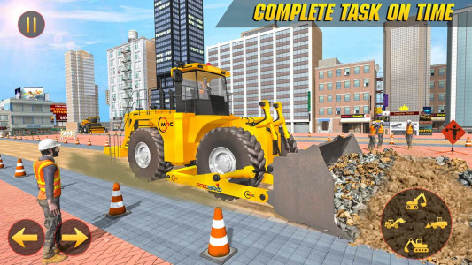 اسکرین شات بازی Mega Road Construction Machine 3