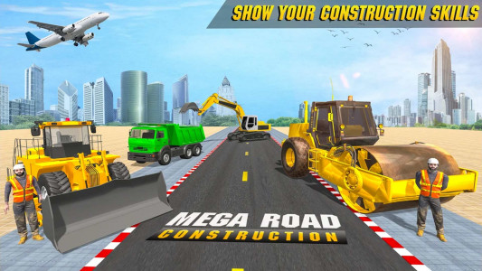 اسکرین شات بازی Mega Road Construction Machine 5