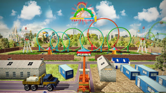 اسکرین شات بازی Roller Coaster Construction Simulator: Crane Games 5