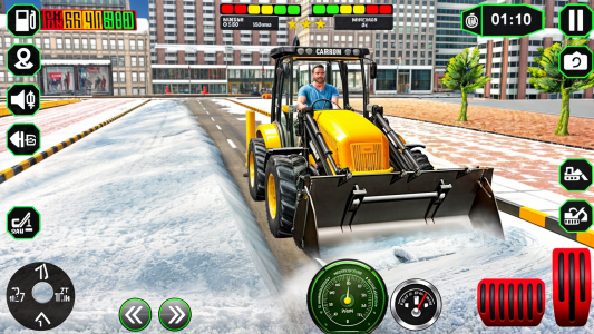 اسکرین شات 1 بازی Real Heavy Snow Plow Truck