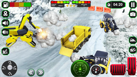 اسکرین شات بازی Real Heavy Snow Plow Truck 3