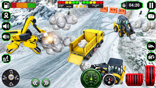 اسکرین شات بازی Real Heavy Snow Plow Truck 2