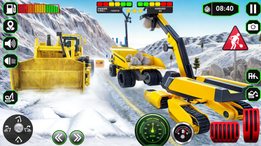 اسکرین شات 4 بازی Real Heavy Snow Plow Truck