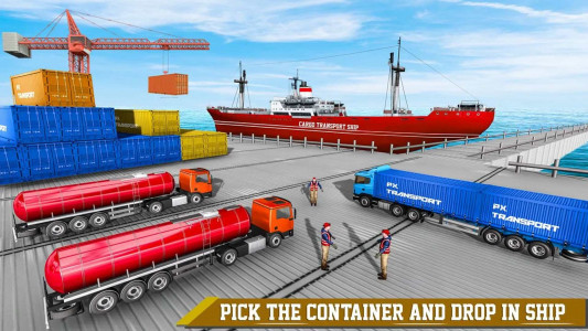 اسکرین شات 4 بازی Cargo Transport Truck Driving