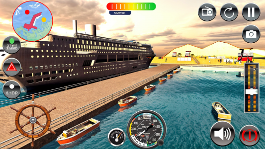 اسکرین شات بازی Transport Cruise Ship Games 2