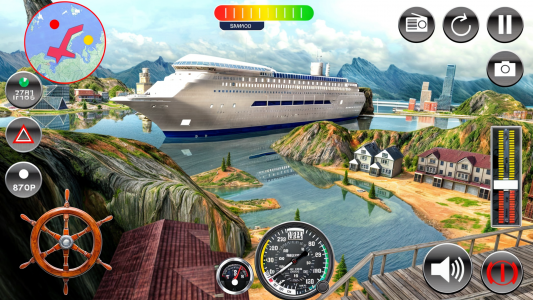 اسکرین شات بازی Transport Cruise Ship Games 1