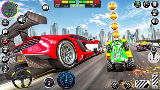 اسکرین شات 2 بازی Toy Car Stunts GT Racing Games