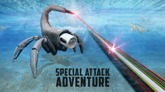 اسکرین شات بازی Scorpion Robot Mission Game 4
