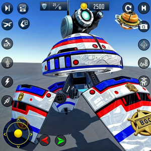 اسکرین شات بازی US Police Robot Shooting Games 3