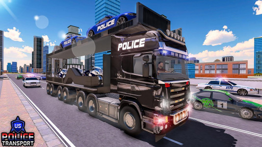 اسکرین شات بازی Police Robot Transport Games 3
