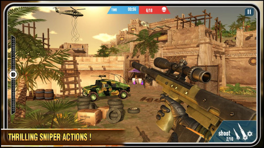 اسکرین شات بازی Military Sniper Shooter 3D 4
