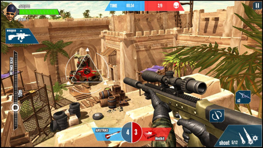 اسکرین شات 3 بازی Desert Military Sniper Shooter