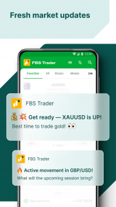 اسکرین شات برنامه FBS Trader — Trading Platform 5