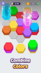 اسکرین شات 3 بازی Hexa Sorting Puzzle