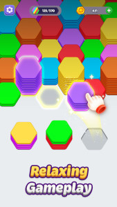 اسکرین شات 1 بازی Hexa Sorting Puzzle