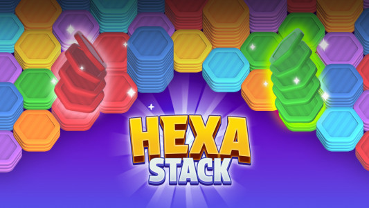 اسکرین شات بازی Hexa Stack: Sorting Puzzle 1