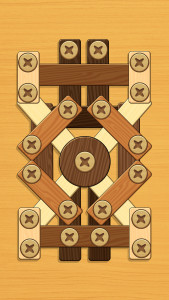 اسکرین شات 6 بازی Screw Puzzle: Wood Nut & Bolt™