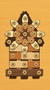 اسکرین شات 5 بازی Screw Puzzle: Wood Nut & Bolt™