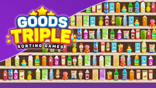 اسکرین شات بازی Goods Triple: Sorting Games 3