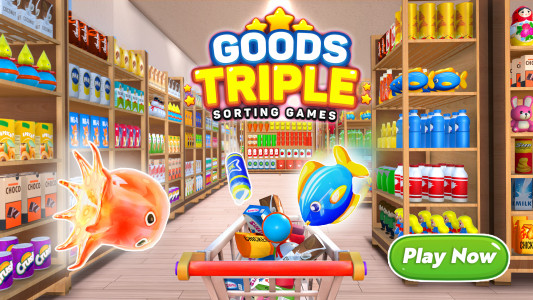 اسکرین شات بازی Goods Triple: Sorting Games 1