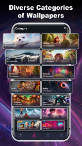 اسکرین شات برنامه Magic 3D Live Wallpaper 1